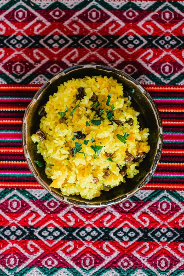 Turmeric Rice.