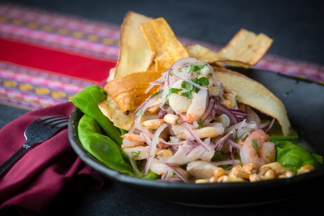 Ceviche Mixto.