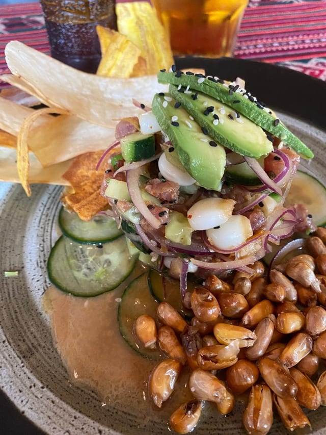 Ceviche Nikkei.